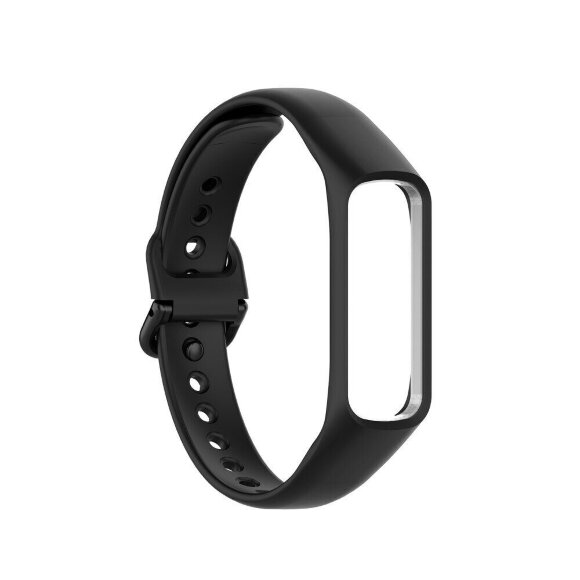 Силиконовый ремешок для Samsung Galaxy Fit 2 SM-R220 (черный)