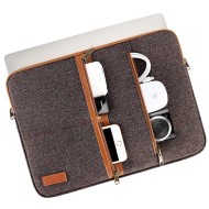 Тканевый чехол DOMISO для ноутбука и Macbook 13,3 дюйма (LP11 коричневый) Тканевый чехол DOMISO для ноутбука и Macbook 13,3 дюйма (LP11 коричневый)