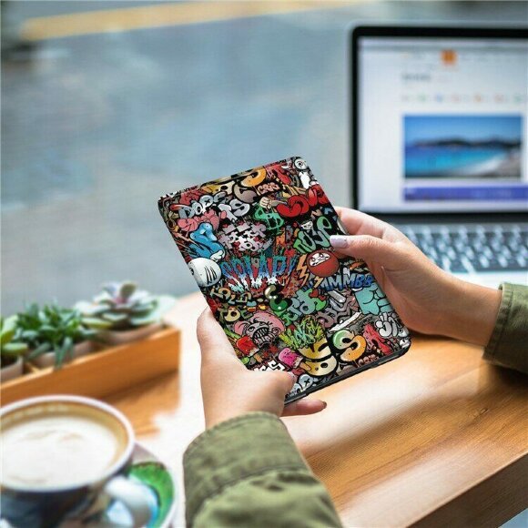 Чехол Smart Case для Amazon Kindle Paperwhite 2021, 11th Generation, 6,8 дюйма (Graffiti) Чехол Smart Case для Amazon Kindle Paperwhite 2021, 11th Generation, 6,8 дюйма (Graffiti)