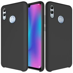 Силиконовый чехол Mobile Shell для Huawei Honor 10 Lite / P Smart (2019) (черный)