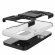 Чехол Hybrid Armor для iPhone 12 / iPhone 12 Pro (черный + белый)