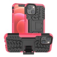 Чехол Hybrid Armor для iPhone 13 mini (черный + розовый) Чехол Hybrid Armor для iPhone 13 mini (черный + розовый)