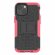 Чехол Hybrid Armor для iPhone 13 mini (черный + розовый)