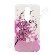 Пластиковый чехол Pink Plum для LG G2