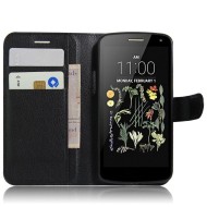 Чехол с визитницей для LG K5 X220DS  (черный)