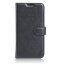 Чехол с визитницей для LG K5 X220DS  (черный)