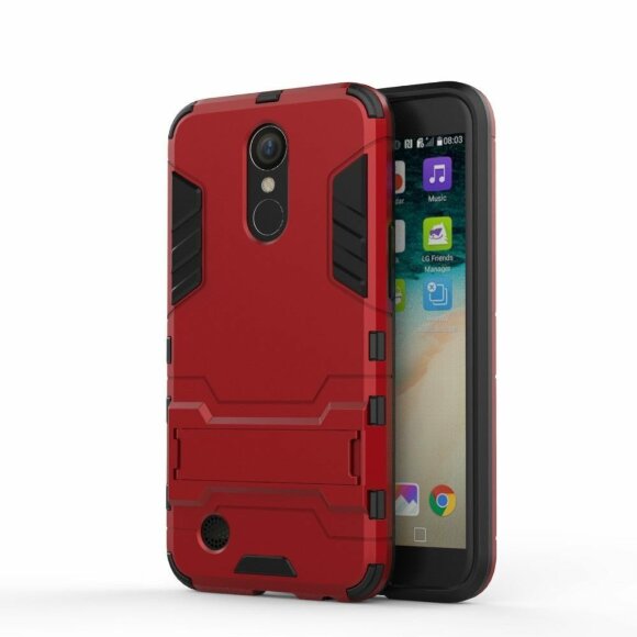 Чехол Duty Armor для LG K10 (2017) M250 (красный) Чехол Duty Armor для LG K10 (2017) M250 (красный)