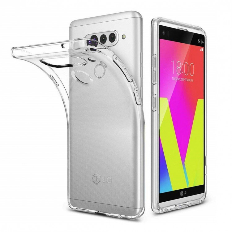 Силиконовый TPU чехол для LG V40 ThinQ