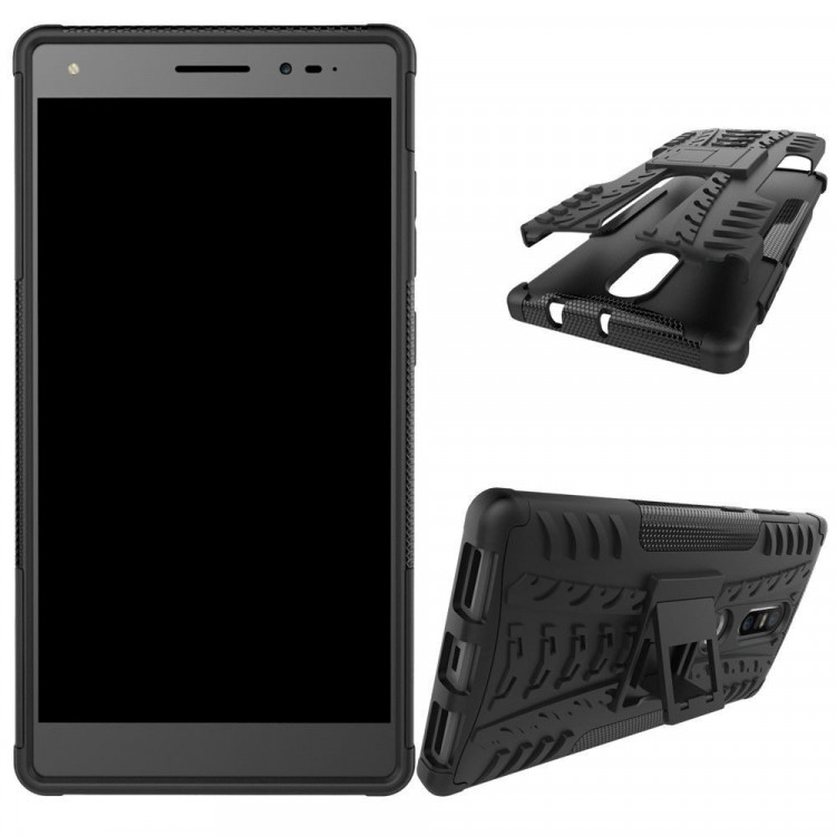 Чехол Hybrid Armor для Lenovo Phab 2 Plus (черный)