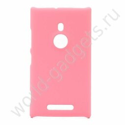 Пластиковый чехол для Nokia Lumia 925 (розовый)