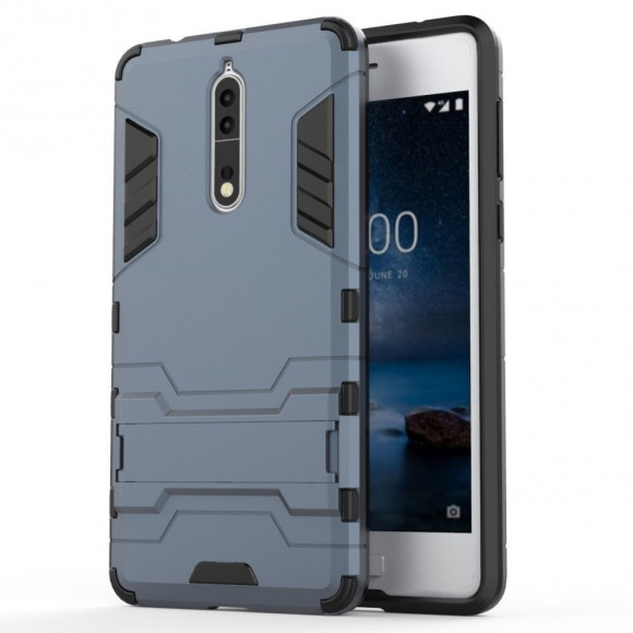 Чехол Duty Armor для Nokia 8 (темно-синий) Чехол Duty Armor для Nokia 8 (темно-синий)