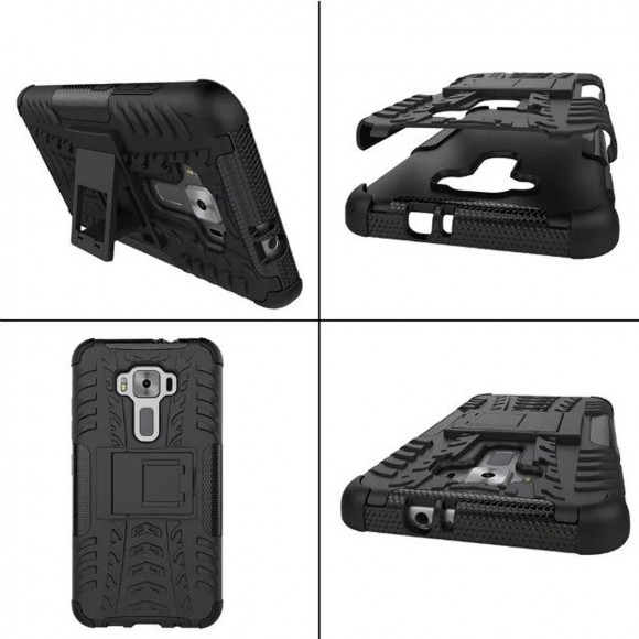 Чехол Hybrid Armor для ASUS Zenfone 3 ZE520KL (черный)