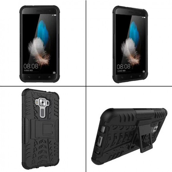 Чехол Hybrid Armor для ASUS Zenfone 3 ZE520KL (черный)