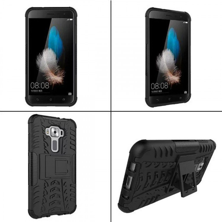 Чехол Hybrid Armor для ASUS Zenfone 3 ZE520KL (черный)