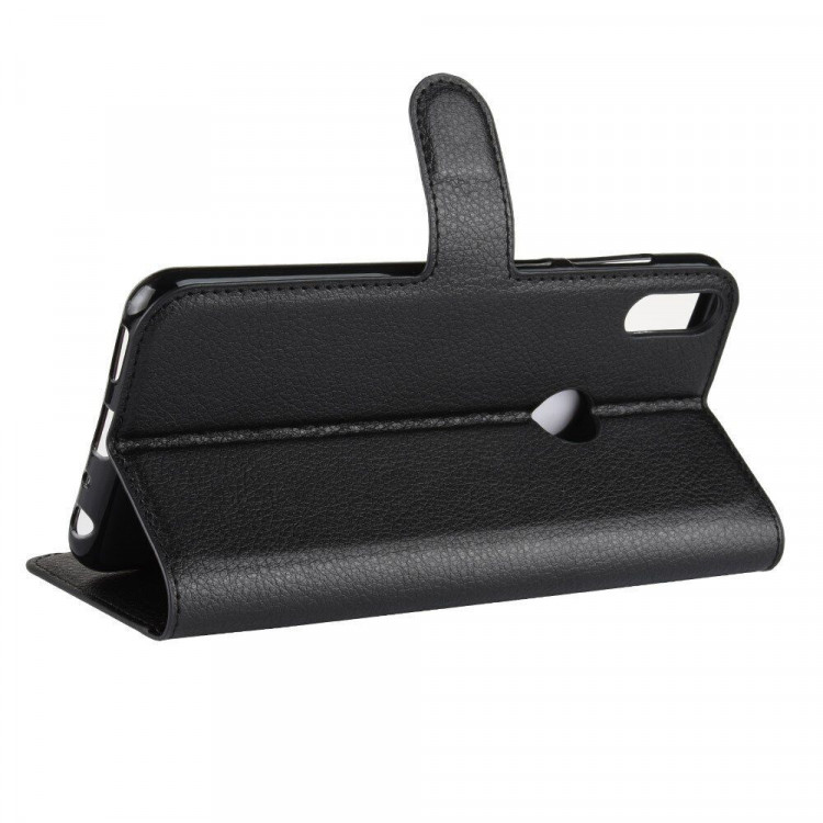 Чехол с визитницей для Asus Zenfone Max Pro (M1) ZB601KL / ZB602KL (черный)