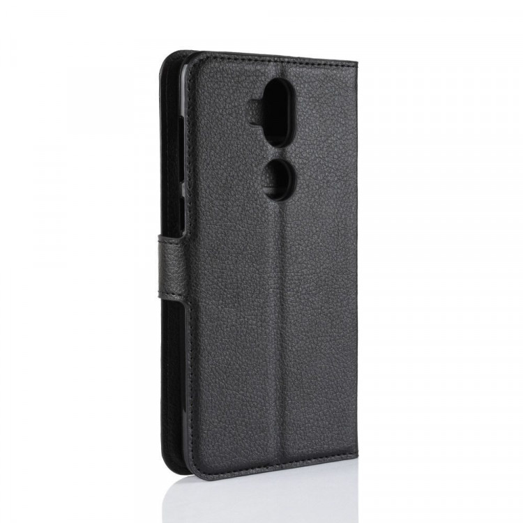 Чехол с визитницей для Asus ZenFone 5 Lite ZC600KL (черный)
