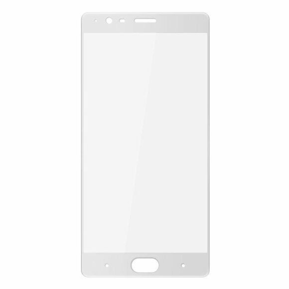 Защитное стекло 3D для OnePlus 3 / OnePlus 3T (белый)