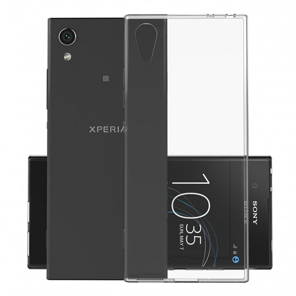 Силиконовый TPU чехол для Sony Xperia XA1 (прозрачный)
