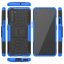 Чехол Hybrid Armor для OnePlus Nord (черный + голубой)