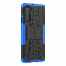 Чехол Hybrid Armor для OnePlus Nord (черный + голубой)