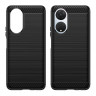 Чехол-накладка Carbon Fibre для Honor X7 (черный)