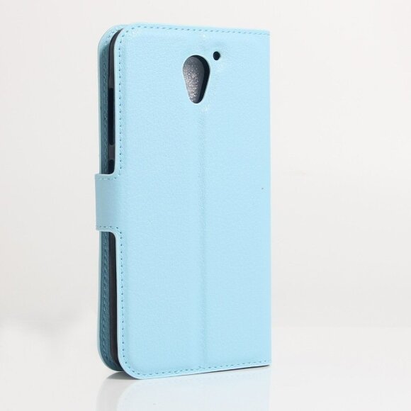 Чехол с визитницей для ZTE Blade A510 (голубой) Чехол с визитницей для ZTE Blade A510 (голубой)