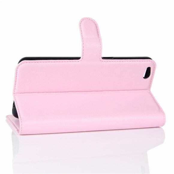 Чехол с визитницей для ZTE Nubia M2 lite (розовый)