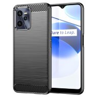 Чехол-накладка Carbon Fibre для Realme C35 (черный) Чехол-накладка Carbon Fibre для Realme C35 (черный)