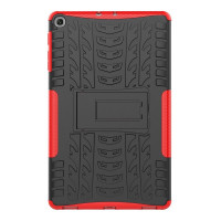 Чехол Hybrid Armor для Samsung Galaxy Tab A 10.1 (2019) SM-T510 / SM-T515 (черный + красный)