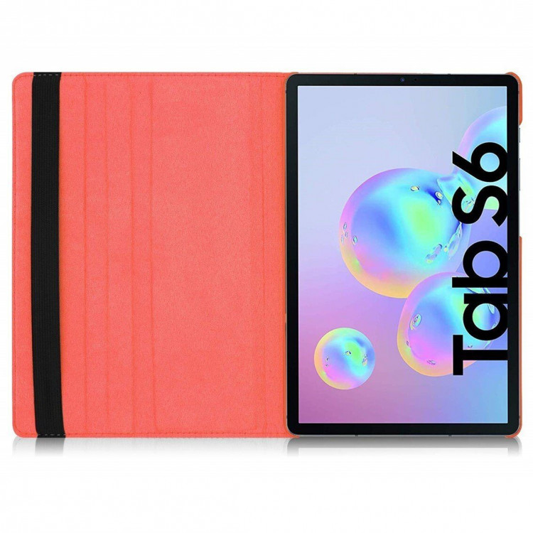 Поворотный чехол для Samsung Galaxy Tab S6 SM-T860 / SM-T865 (красный)