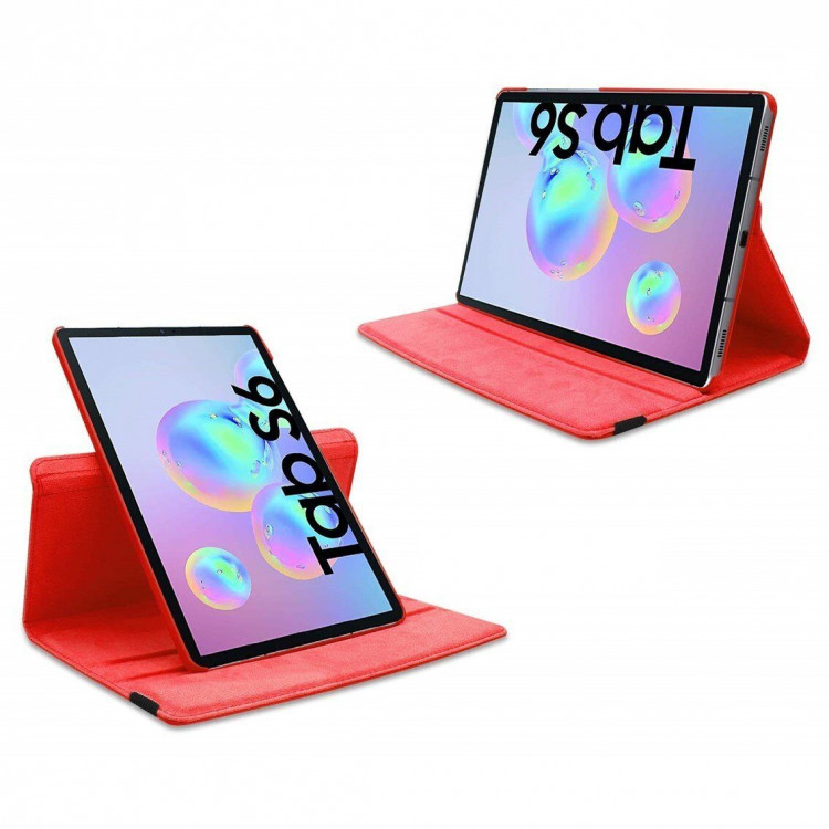 Поворотный чехол для Samsung Galaxy Tab S6 SM-T860 / SM-T865 (красный)