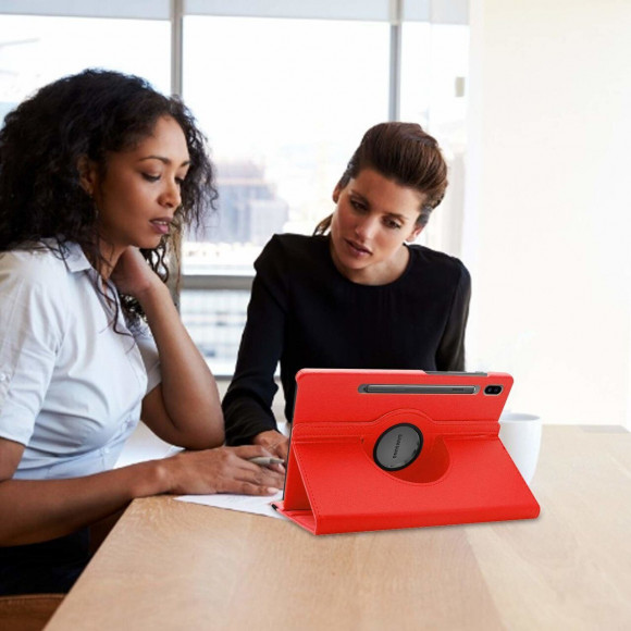 Поворотный чехол для Samsung Galaxy Tab S6 SM-T860 / SM-T865 (красный)