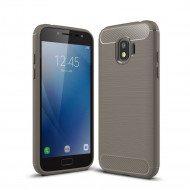 Чехол-накладка Carbon Fibre для Samsung Galaxy J2 Pro 2018 (серый) Чехол-накладка Carbon Fibre для Samsung Galaxy J2 Pro 2018 (серый)