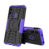 Чехол Hybrid Armor для Xiaomi Mi A2 Lite / Redmi 6 Pro (черный + фиолетовый) Чехол Hybrid Armor для Xiaomi Mi A2 Lite / Redmi 6 Pro (черный + фиолетовый)