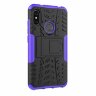 Чехол Hybrid Armor для Xiaomi Mi A2 Lite / Redmi 6 Pro (черный + фиолетовый)