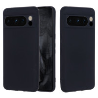 Силиконовый чехол Mobile Shell для Google Pixel 8 Pro (черный)