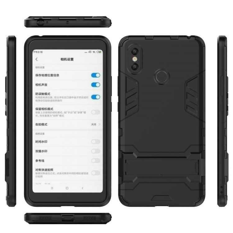 Чехол Duty Armor для Xiaomi Mi Max 3 (черный)