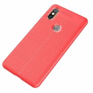 Чехол-накладка Litchi Grain для Xiaomi Mi Mix 2s (красный) Чехол-накладка Litchi Grain для Xiaomi Mi Mix 2s (красный)
