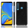Чехол Litchi Texture для Samsung Galaxy A9 (2018) (черный)