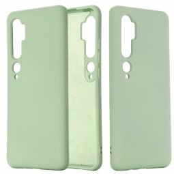 Силиконовый чехол Mobile Shell для Xiaomi Mi Note 10 / Mi Note 10 Pro / Mi CC9 Pro (темно-зеленый)