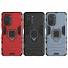 Чехол Armor Ring Holder для Xiaomi Mi 11i / Redmi K40 / Redmi K40 Pro / Xiaomi Poco F3 (темно-синий)