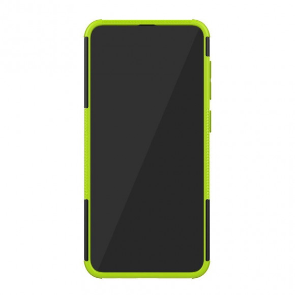 Чехол Hybrid Armor для Samsung Galaxy A30 / Galaxy A20 (черный + зеленый) Чехол Hybrid Armor для Samsung Galaxy A30 / Galaxy A20 (черный + зеленый)