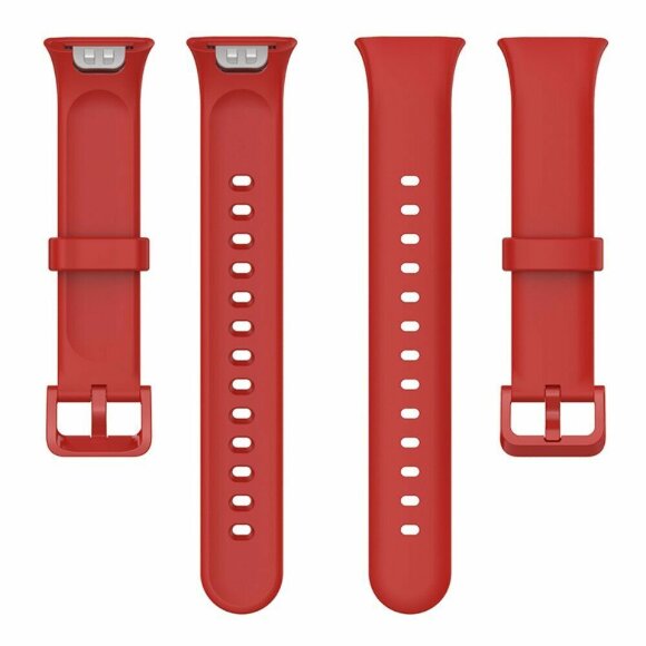 Силиконовый ремешок для Xiaomi Smart Band 7 Pro (красный)
