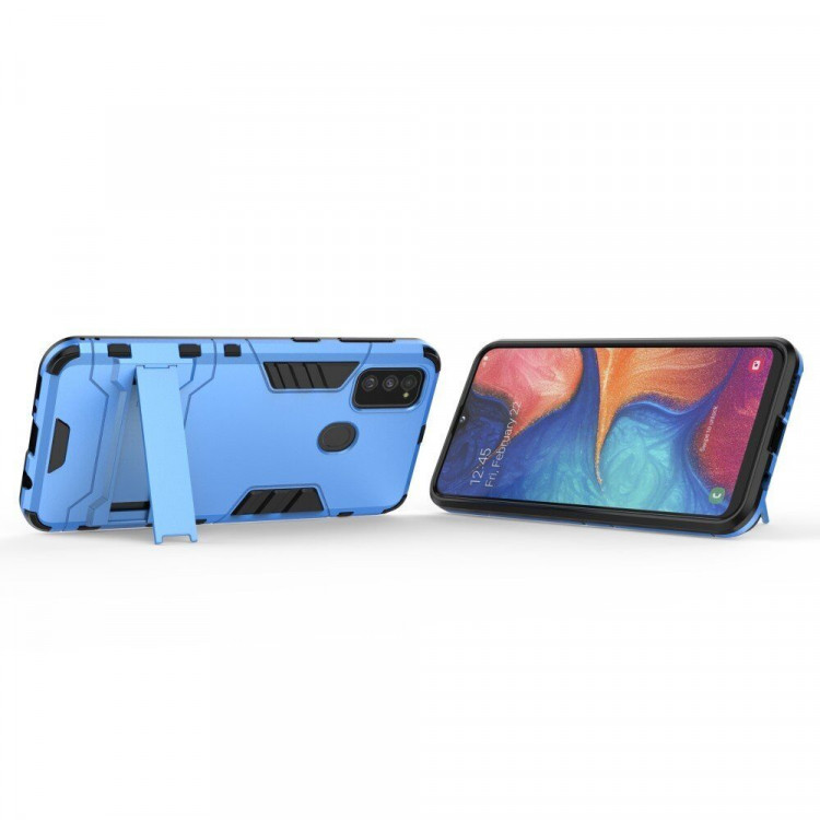 Чехол Duty Armor для Samsung Galaxy M30s / Galaxy M21 (голубой)
