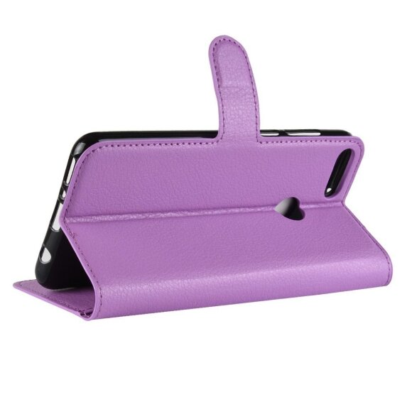 Чехол с визитницей для Huawei Y9 (2018) / Enjoy 8 Plus (фиолетовый) Чехол с визитницей для Huawei Y9 (2018) / Enjoy 8 Plus (фиолетовый)