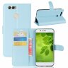 Чехол с визитницей для Huawei Nova 2 Plus (голубой)