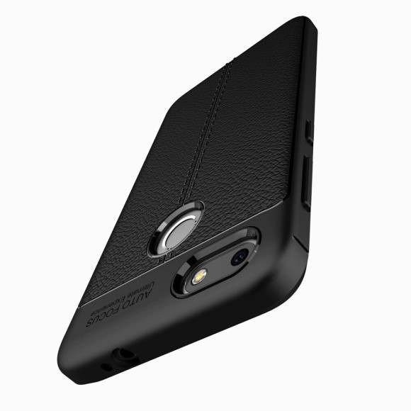 Чехол-накладка Litchi Grain для Huawei Nova Lite 2017 / P9 lite mini (черный) Чехол-накладка Litchi Grain для Huawei Nova Lite 2017 / P9 lite mini (черный)
