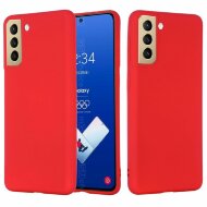 Силиконовый чехол Mobile Shell для Samsung Galaxy S21 FE (красный) Силиконовый чехол Mobile Shell для Samsung Galaxy S21 FE (красный)