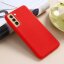 Силиконовый чехол Mobile Shell для Samsung Galaxy S21 FE (красный)