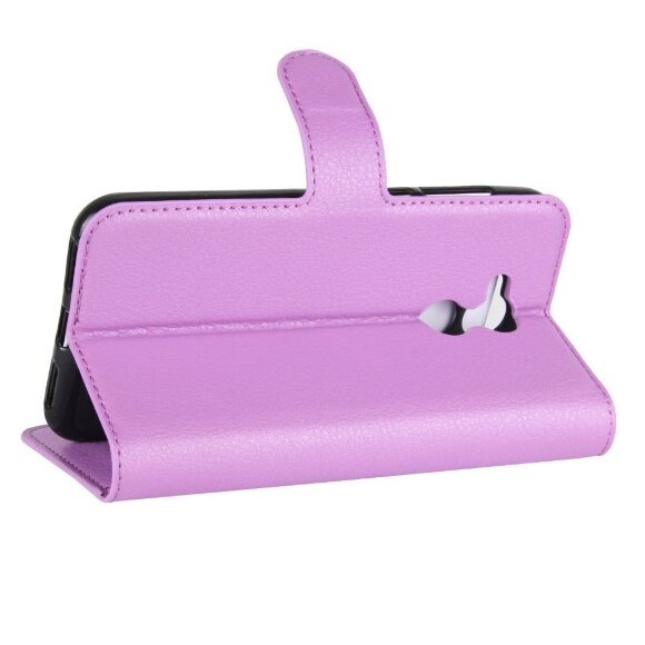 Чехол с визитницей для Huawei Honor 6A (фиолетовый)